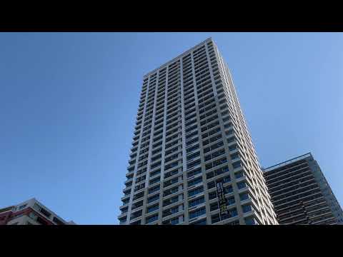 41階144m「シティタワー武蔵小山」の様子 2021年4月10日撮影