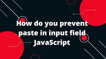JavaScript Tutorial in Hindi #119 How do you prevent paste in input field JavaScript