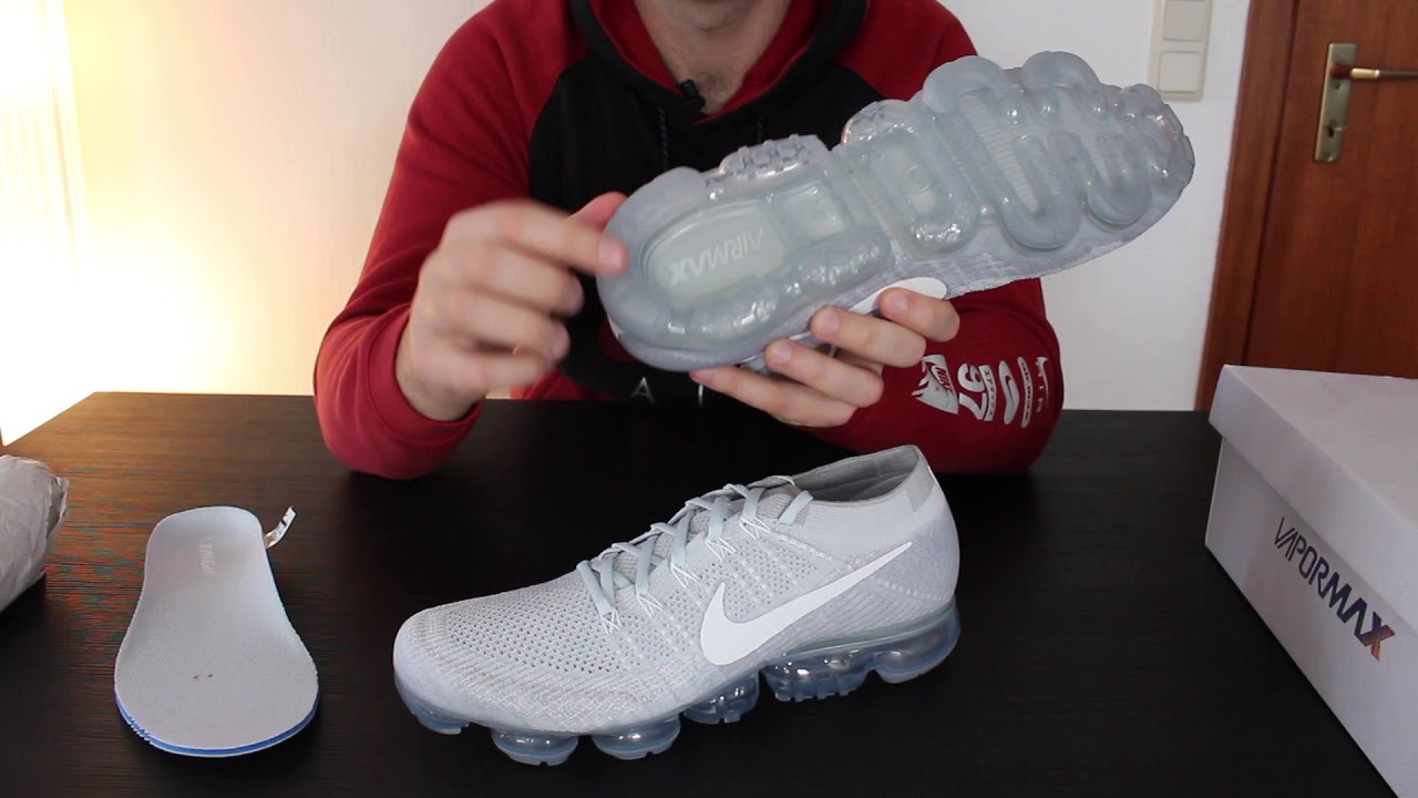 nike air vapormax flyknit pure platinum