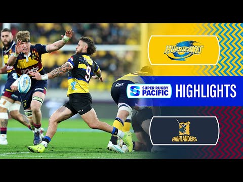 HIGHLIGHTS | HURRICANES v HIGHLANDERS | Super Rugby Pacific 2024 | Round 15