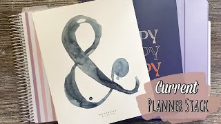 Current Planner Stack! | Erin Condren | MakseLife | Digital Planning?
