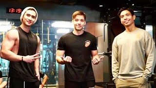 Verrel Bramasta dan Stefan William nge-gym bareng