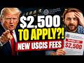 NEW $2,500 Visa Fee + $1,000 Asylum Fee | The Big Beautiful Bill's Hidden Costs EXPOSED!