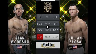 Sean Woodson vs Julian Erosa Full UFC Fight Night Breakdown