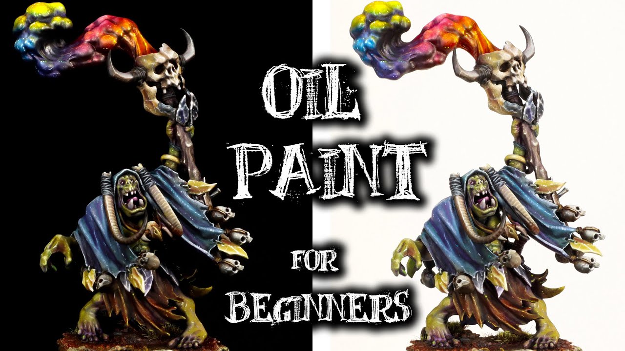 Oil paints: miniature painting on EASY MODE! 