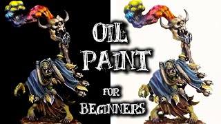 Oil paints: miniature painting on EASY MODE!