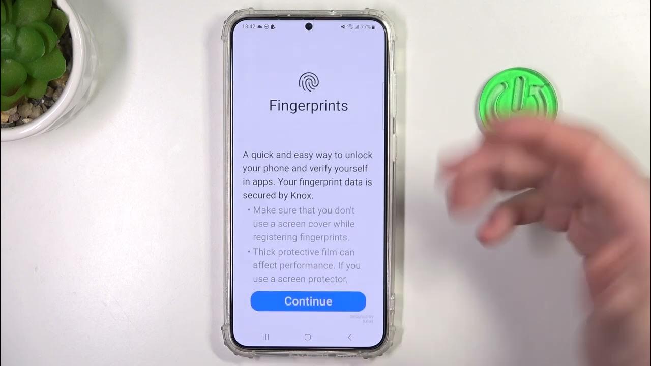 Does Samsung Galaxy S23+ have Fingerprint scanner / Can I use