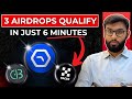 ✅ Join 3 Airdrops in just 6 Minutes | New Testnet  Airdrop | Grass Mining