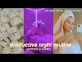 8pm PRODUCTIVE night routine 2020 || my daily habits