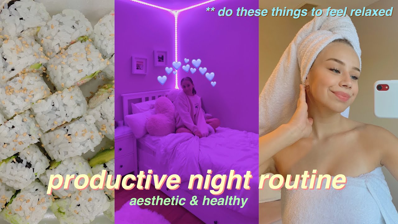 8pm PRODUCTIVE night routine 2020 || my daily habits
