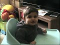 Cute baby singer