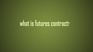 WHAT IS FUTURES MARKET(TAMIL VERSION)