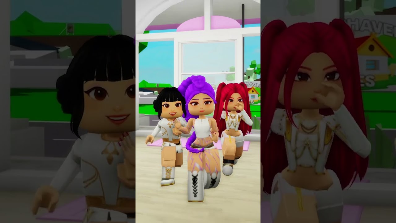 I Was Trying To Get The Baby Saja Boys Stop Crying Robloxshorts Roblox