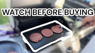MUST HAVE GRILL ACCESSORY - Cast Iron Griddle Plate - Honest Review