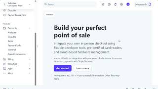 Stripe Account Dashboard Demo (API Version 2026-06-24.dahlia)
