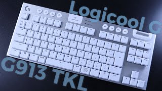 【ゲーミングキーボード】圧倒的なホワイトの美しさ『Logicool G913 TKL White』【ロジクール】【Gaming Keyboard】