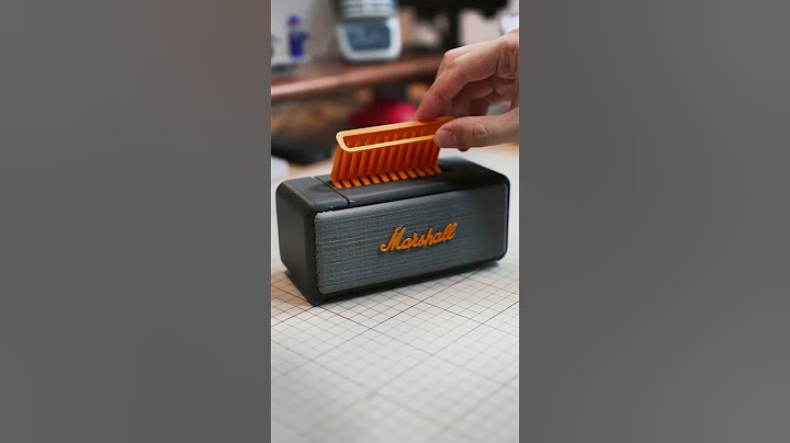 This  Marshall  Speaker Is Cool 3D printing idea for 3d printed business