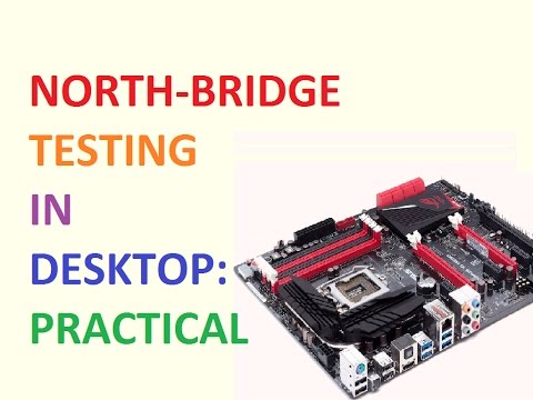 [Eng]Advance Chip Level Motherboard Repairing: Lecture 15- North Bridge Testing In Desktop Practical