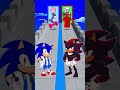 NEW FOOTBALL Run: Sonic or Shadow  Challenge! ⚽⚡🔥 #shorts #trending
