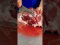 Unreal Skills! 🔪 Massive stingray Slicing at the Market #Shorts