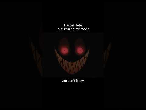 Hazbin Hotel... but if it was a horror movie #HazbinHotel #PrimeVideo