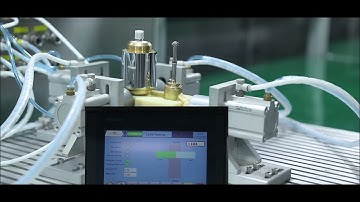 Diverter Assembly Line || Leakage testing by air #assembly #spm #testingmachine  #automatic