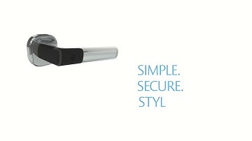 New Aperio® H100: wireless access control technology inside the door handle