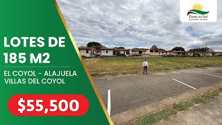 Lotes a la venta en condominio Villas del Coyol en El Coyol de Alajuela. Remates bancarios. Lotes a la venta en condominio Villas del Coyol en El Coyol de Alajuela. Remates bancarios.