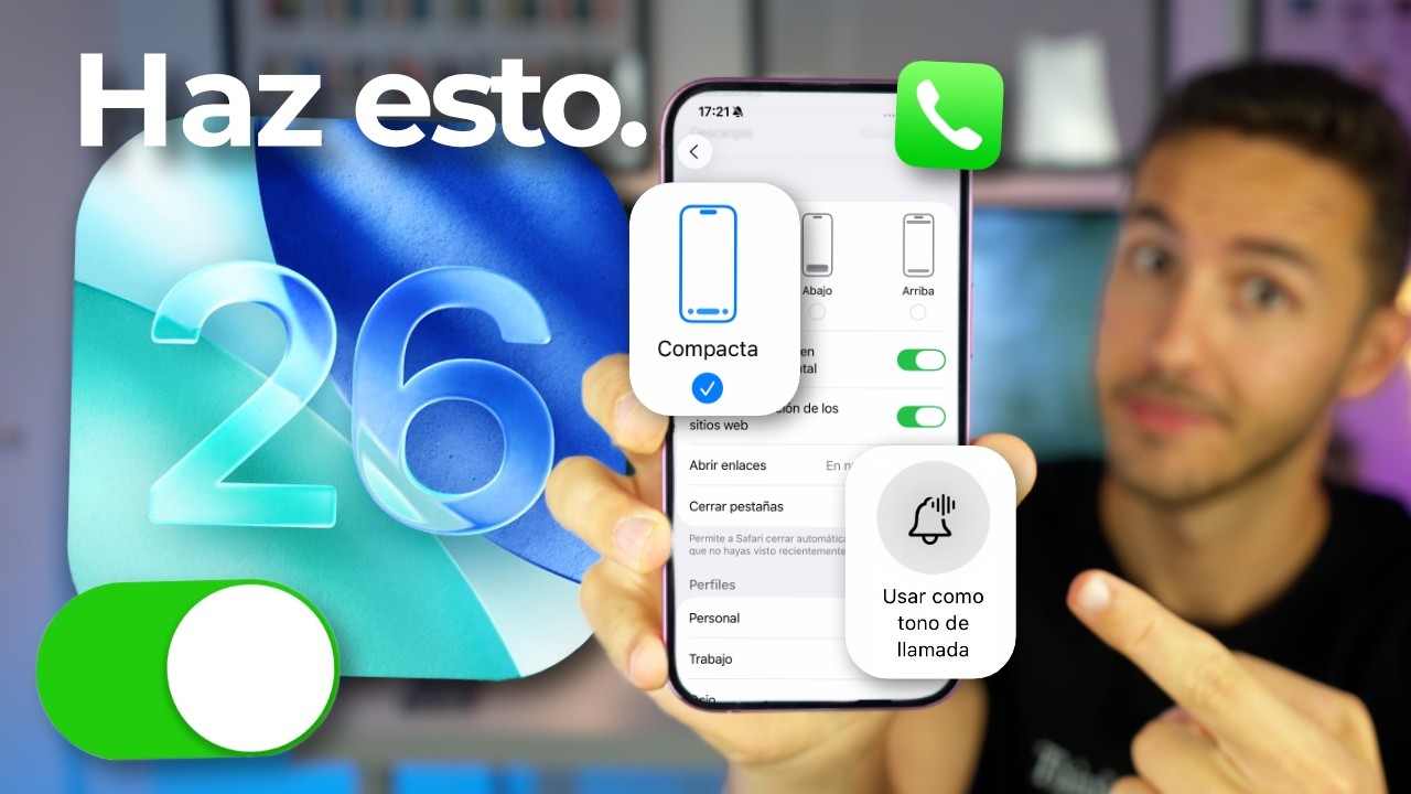 Haz estas 15 COSAS después de ACTUALIZAR a iOS 26 - YouTube