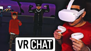 FIRST TIME In VR Was INSANE! | VRChat w/ @WeLuvKe  (Oculus Quest 2)