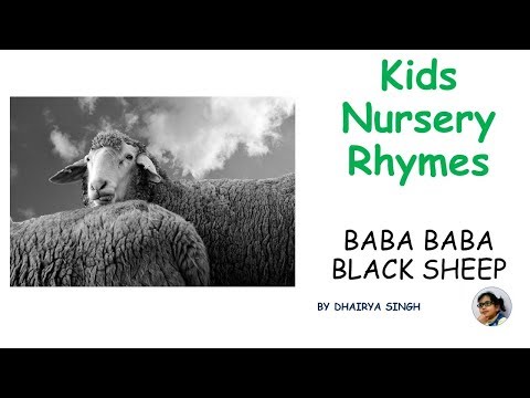 Kids Nursery Rhymes : BABA BABA Black Sheep