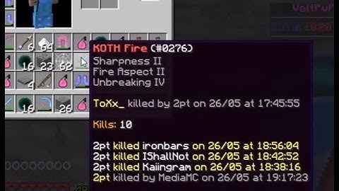 [VeltPvP] EOTW TRAPPING + TRAPPING SOMEONE WITH A KOTH FIRE - MiniHCF [1]