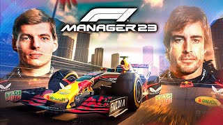 GP MIAMI  F1 MANAGER 23  ALONSO & VERSTAPPEN EN REDBULL [6/23]