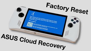 How to Factory Reset & Cloud Recovery ROG Ally  / Tutorial / Guide screenshot 3