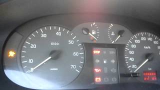 Renault Megane 1.4 16v cold start