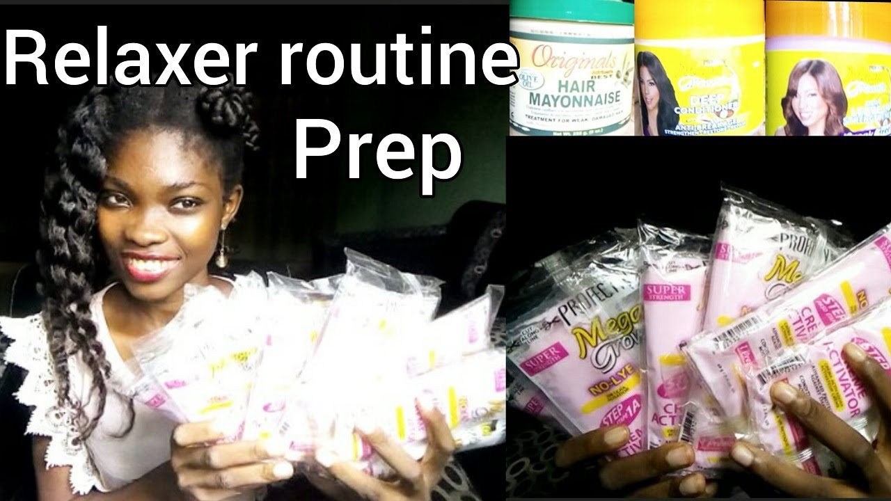 RELAXER PREP AFTER 8 MONTHS RELAXER STRETCH: RELAXER DAY HAIR PRODUCTS SHOPPING: RELAXED HAIR