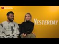 Interview Himesh Patel & Lily James YESTERDAY