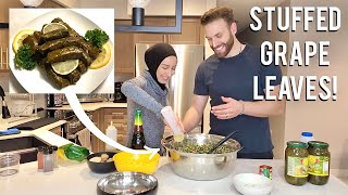 Cook with us! | InstantPot STUFFED GRAPE LEAVES!