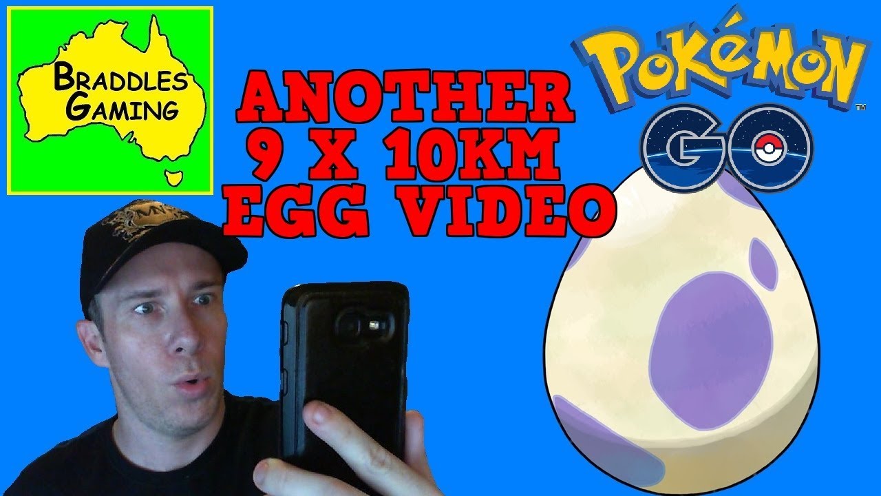 Pokémon Go - ANOTHER 9 X 10KM EGG VIDEO
