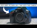 How to check the shutter count on a nikon camera