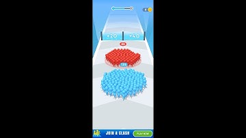 crowd runner 3d Gameplay Levels 1 to 10 (iOS & Android)