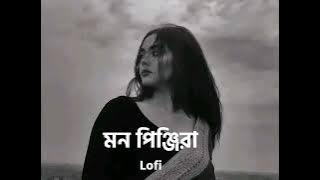 Mon Pinjira (মন পিঞ্জিরা) ।। Bengali lofi #_lofi_music #lofi_and_reverb.।