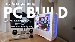 Building My Dream Setup: Gaming PC Build | $1500, White Aesthetic, RGB , and Lian Li Tower