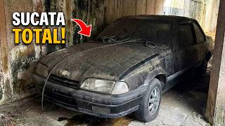 Por que ABANDONARAM este MONZA na garagem por 10 ANOS? (O Motivo é INACREDITÁVEL)