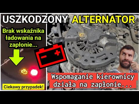 DAMAGED ALTERNATOR - what are the symptoms? the power steering works on the ignition - Opel Astra G