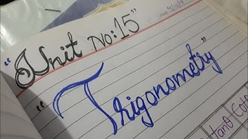 Unit 15 Trigonometry Exercise 15.2 Sindh Board  Class 10 Maths | EDUPLANET