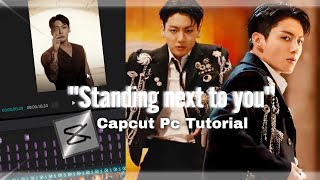 "Standing next to you" TikTok Trend Tutorial | CapCut Editing Tutorial