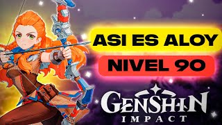 ASÍ ES *ALOY* NIVEL 90 y ARMA 90 😱 Genshin Impact by IvanForever 25,279 views 2 years ago 12 minutes, 55 seconds