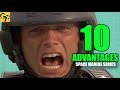 10 Advantages of STARSHIP TROOPERS Mobile Infantry | BEST SPACE MARINE SERIES