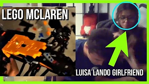 LANDO NORRIS BUILD AN F1 LEGO CAR WITH LUISA (GIRL...